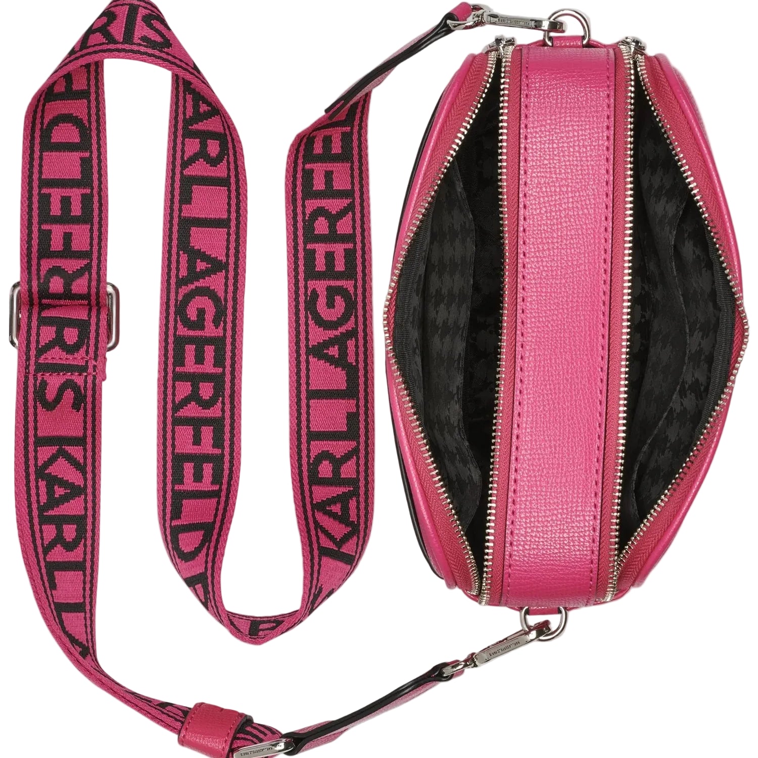 Bolso Karl Lagerfeld Camera bag fucsia