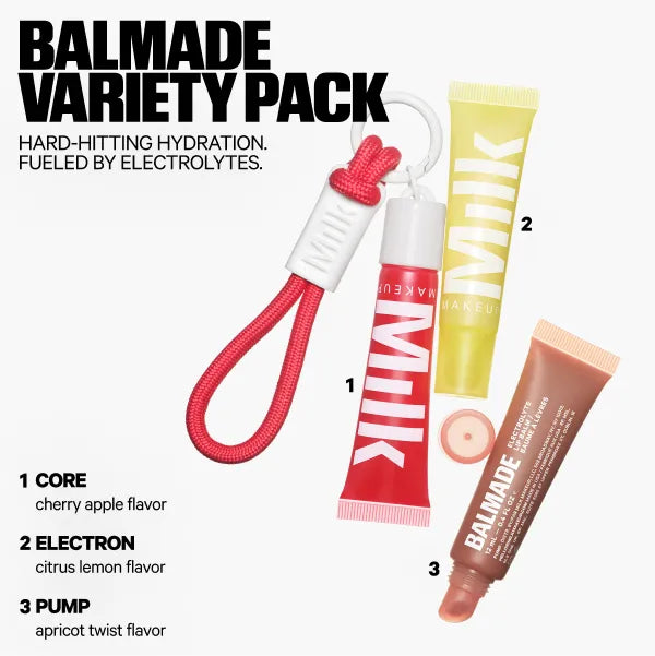 Milk Makeup Kit de Labios Balmade Variety Pack