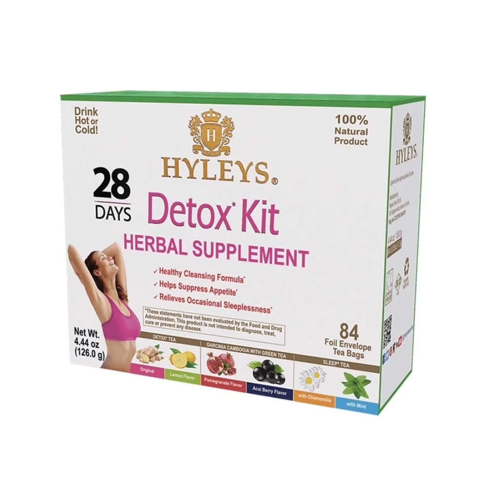 Hyleys Detox Kit de té desintoxicante