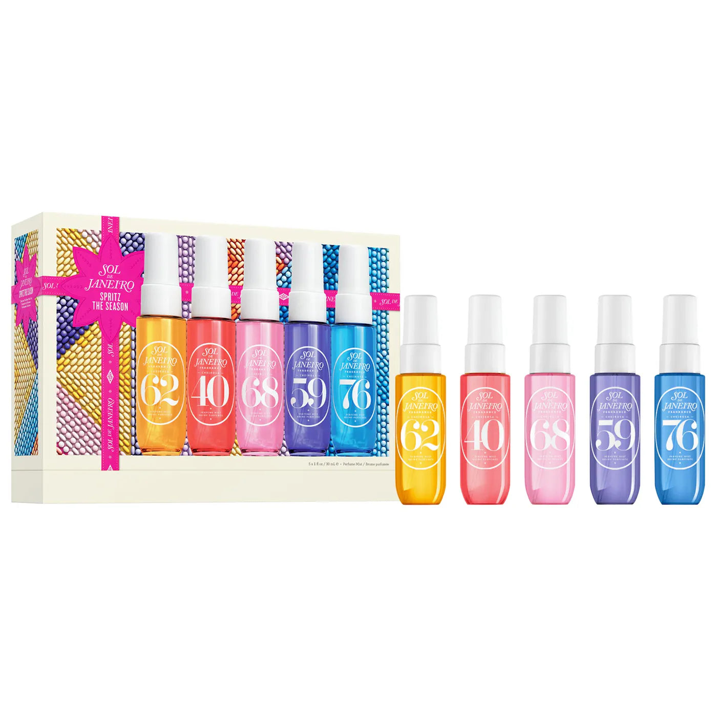 Set de regalo Sol de Janeiro Spritz the Season Cheirosa