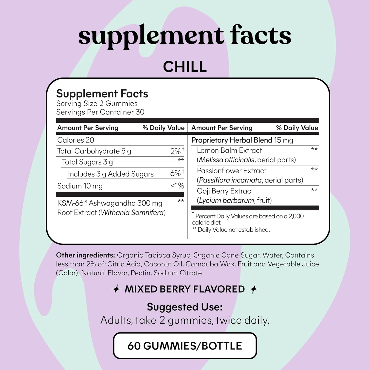Lemme Chill Ashwagandha Gummies - Stress & Cortisol