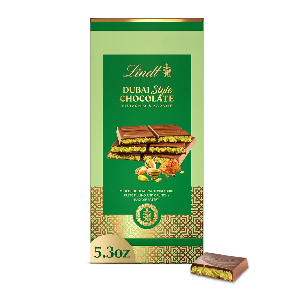 Lindt Chocolatina estilo Dubai Pistacho Y Kadayif