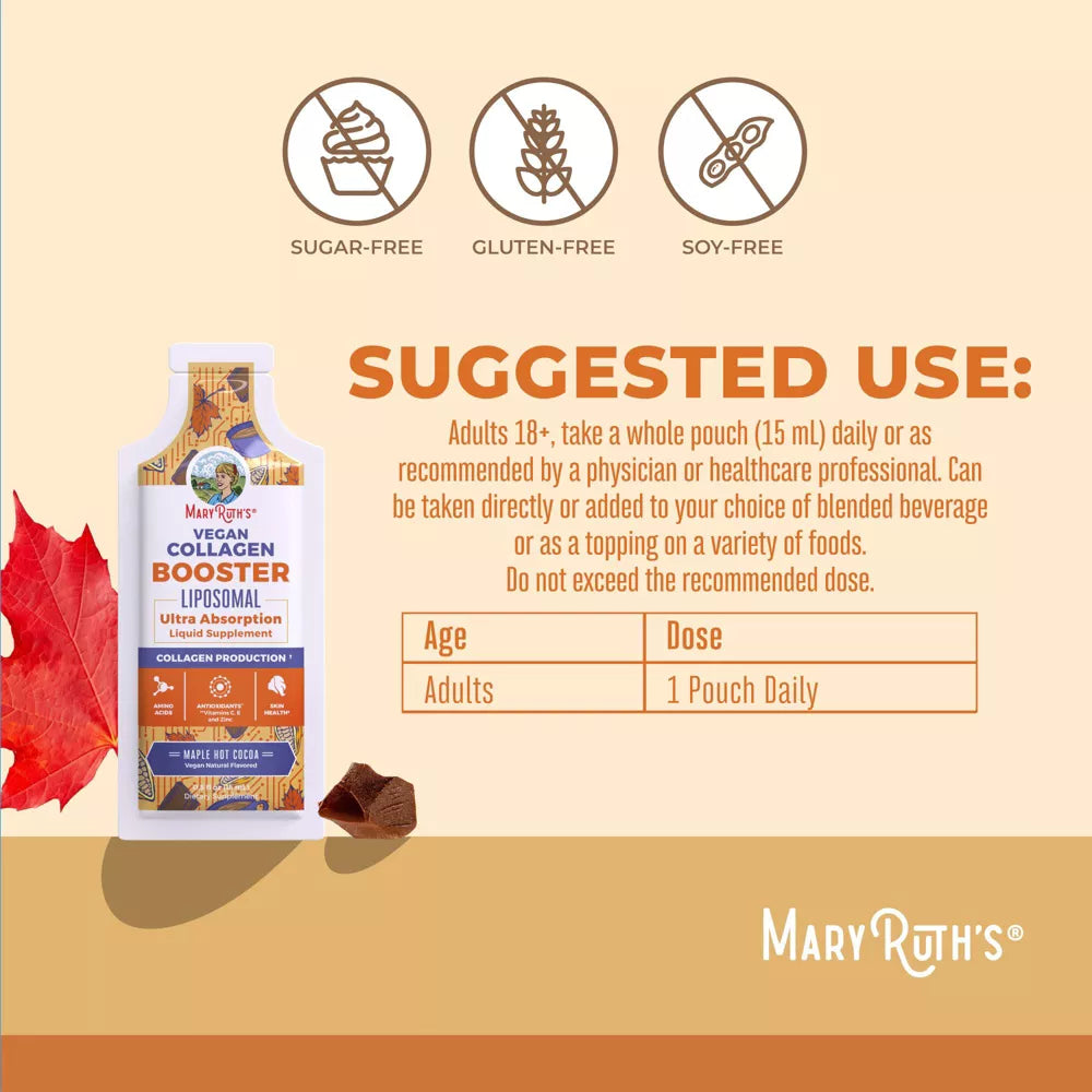 Potenciador de colágeno liposomal MaryRuth's