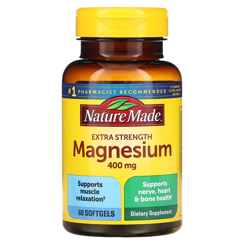 Nitrato de Magnesio Extra Fuerte 400mg Nature Made