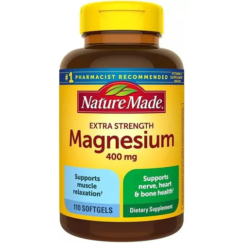 Nitrato de Magnesio Extra Fuerte 400mg Nature Made