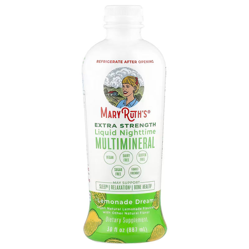 Multimineral para la noche MaryRuth's 887ml limonada