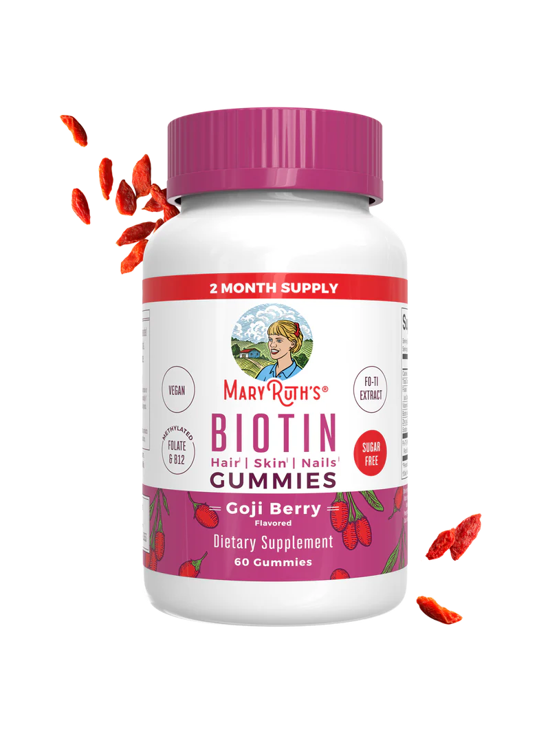 Mary Ruth's Gomas De Biotina Con Baya De Goji