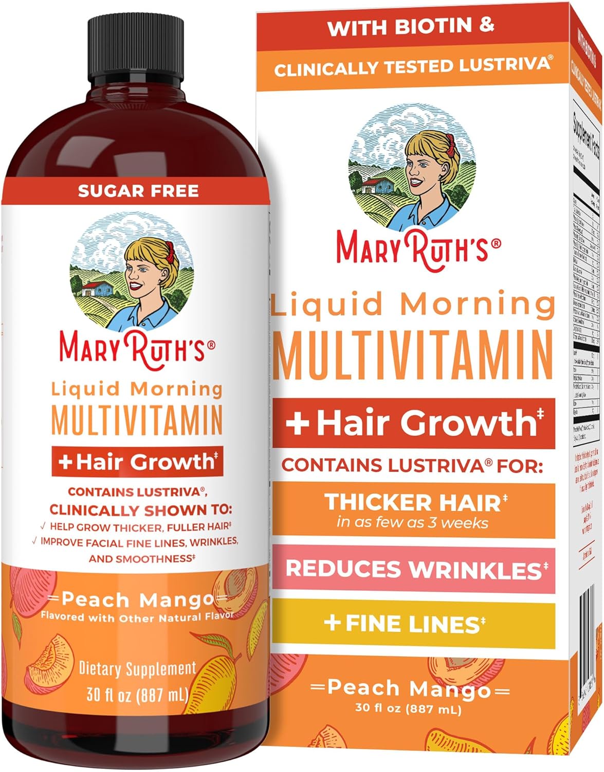 MaryRuth Multivitamin +Hair growth