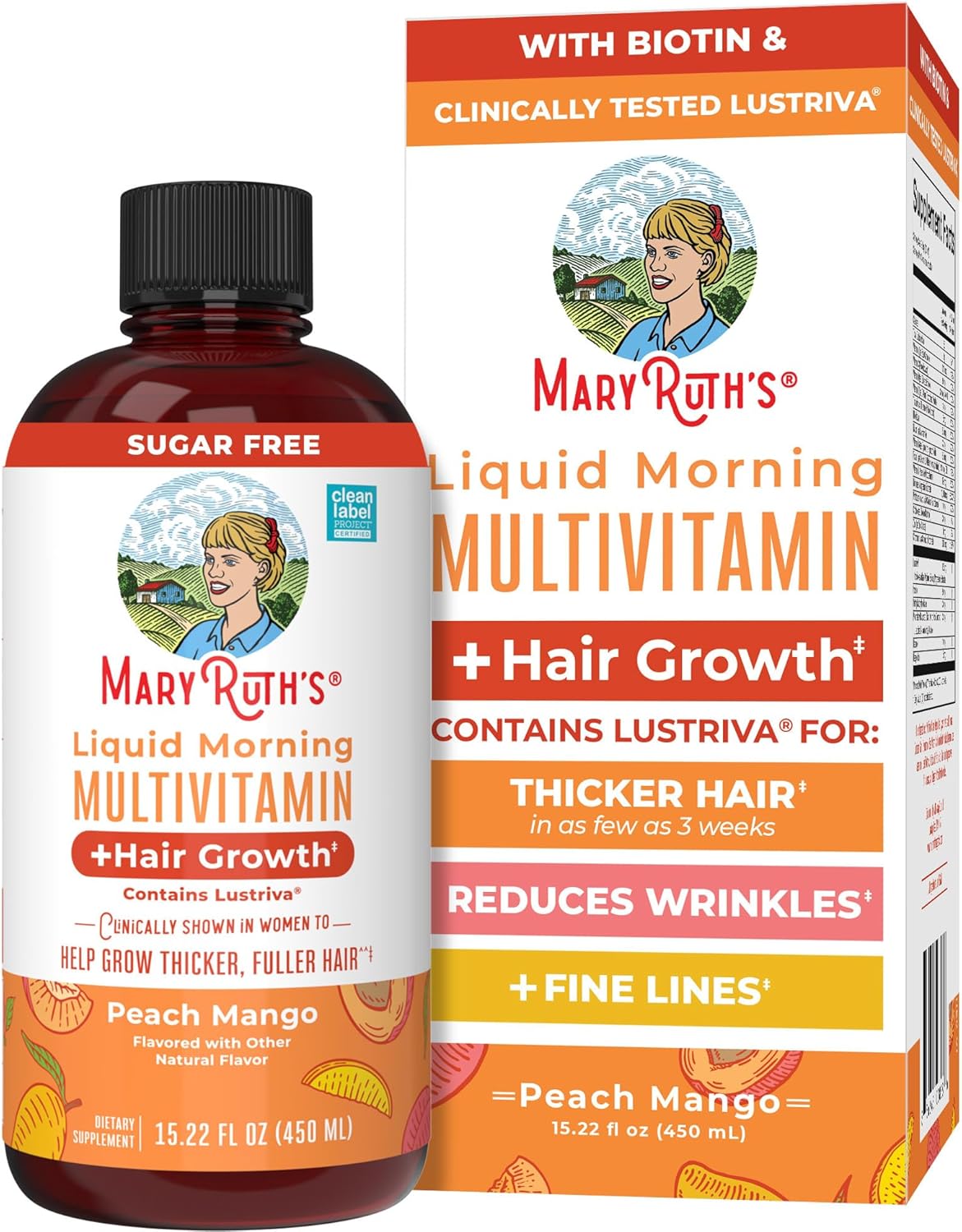 MaryRuth Organics Multivitamínico líquido 450ml