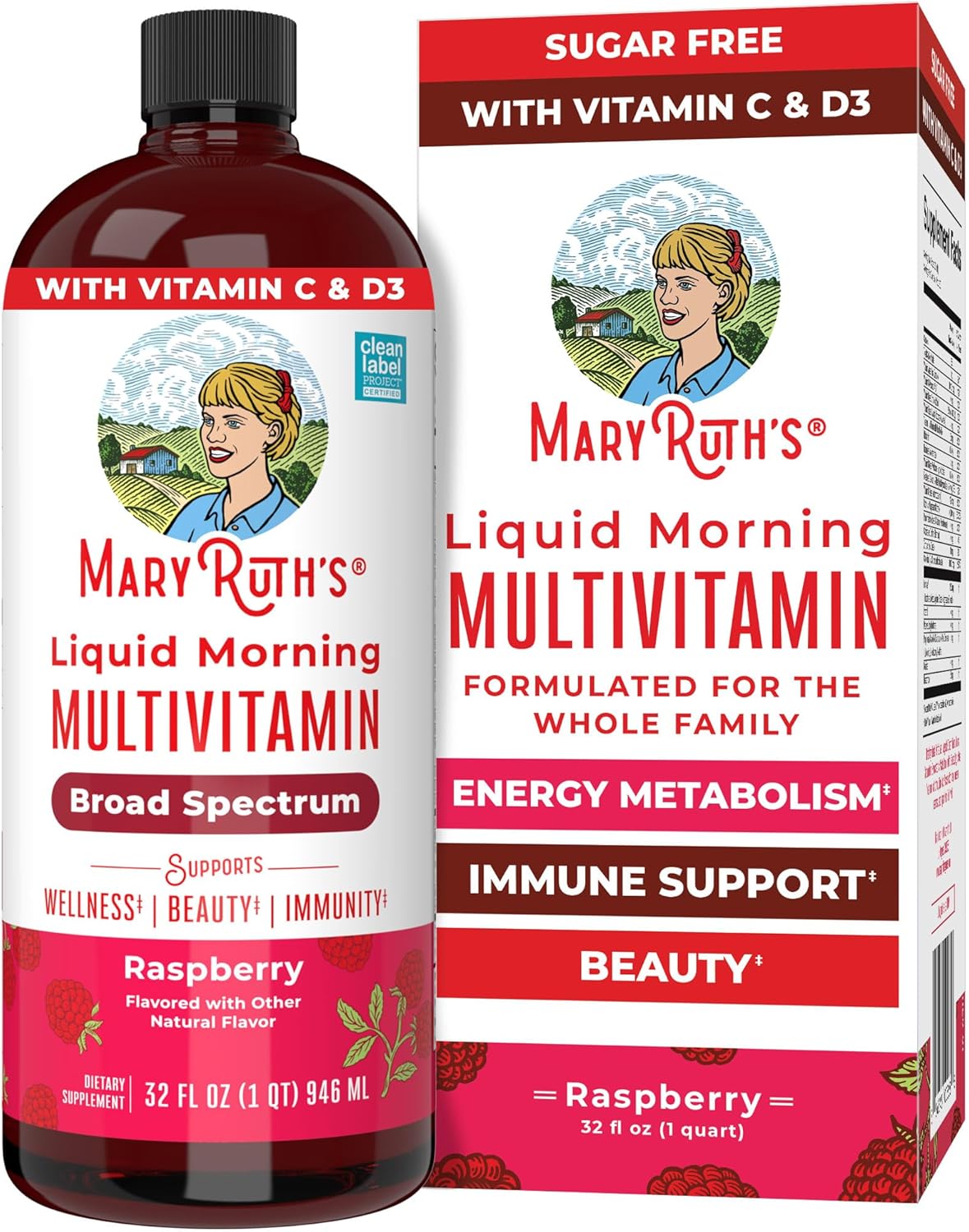 MaryRuth Liquid Morning Multivitamin 946ml