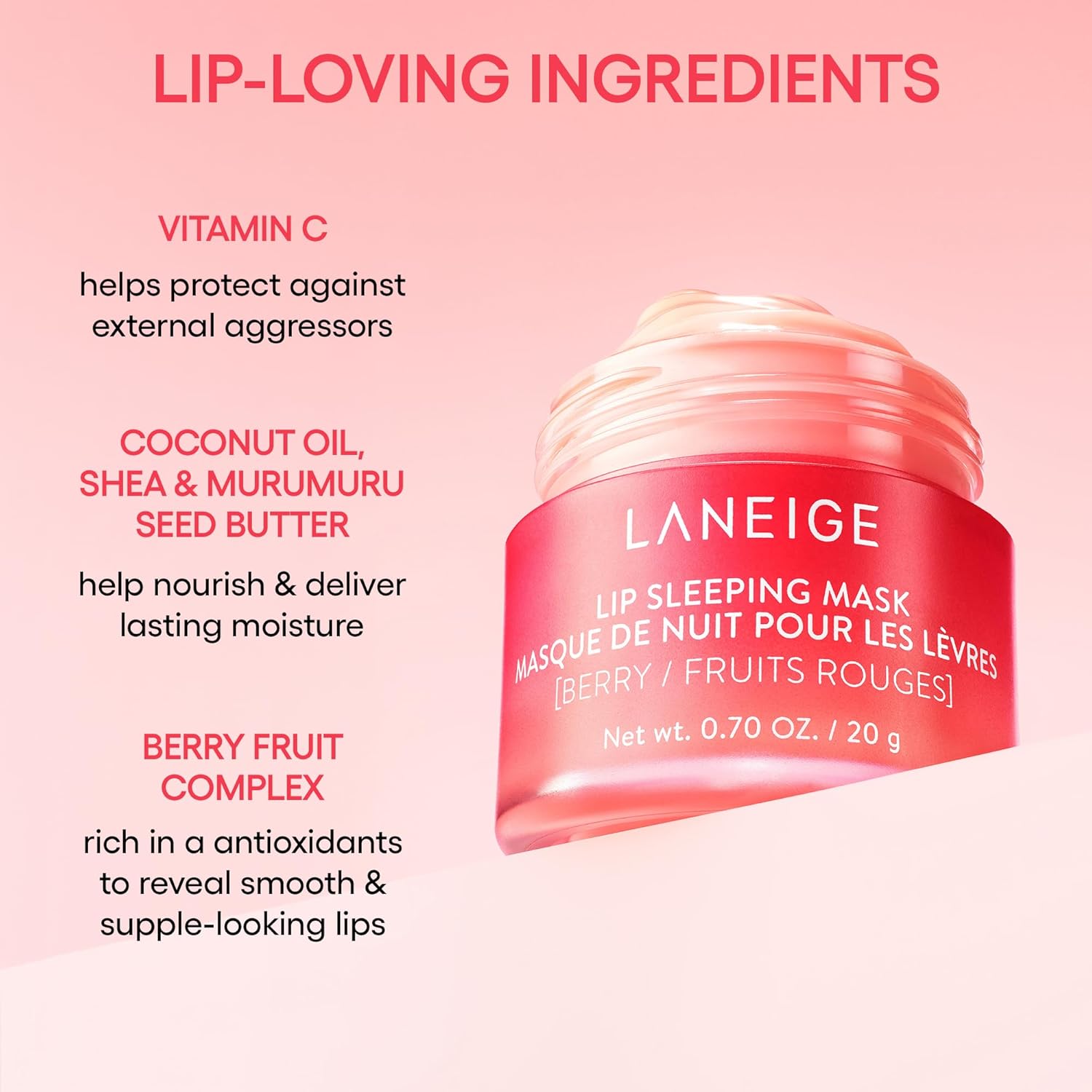 Laneige Mascarilla Nocturna Labios