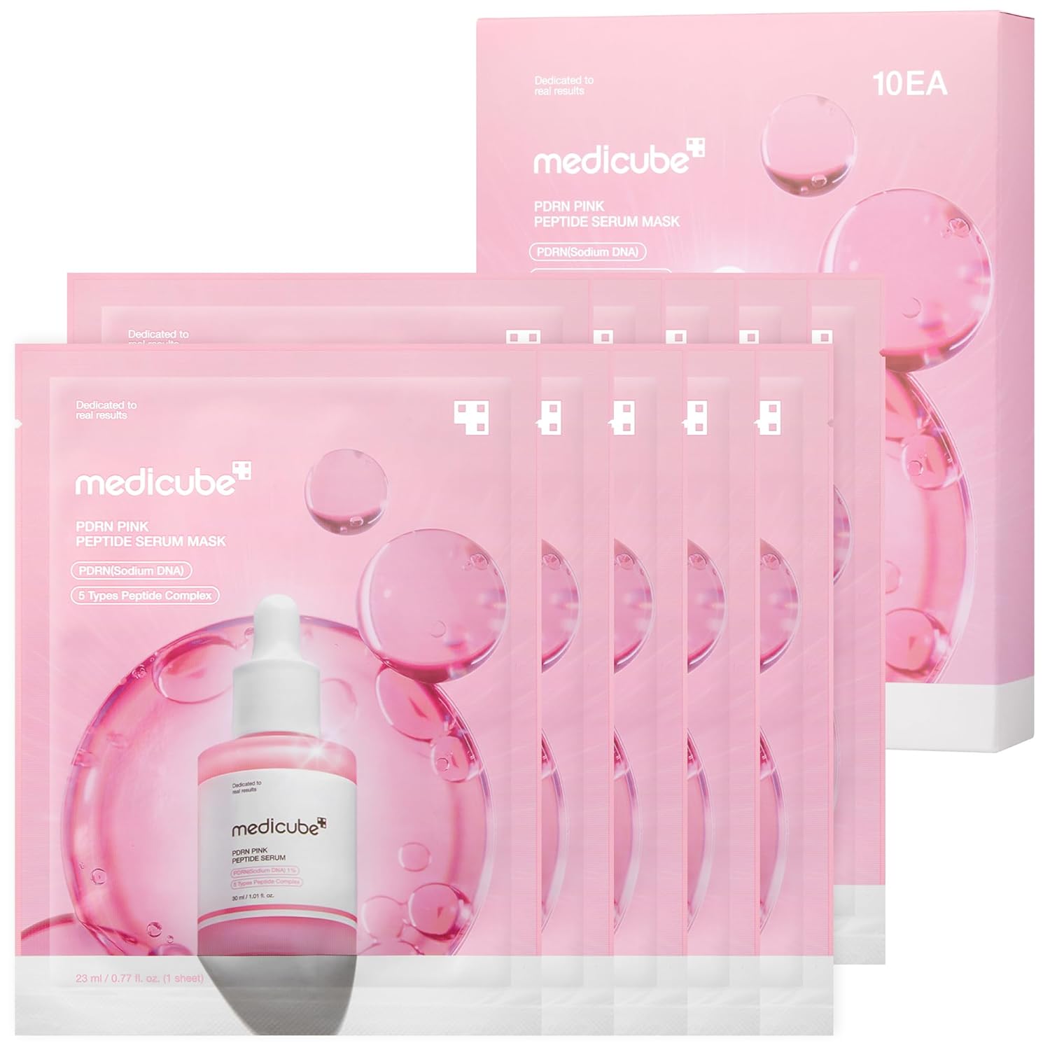 Mascarilla medicube infusión de suero PDRN con salmón