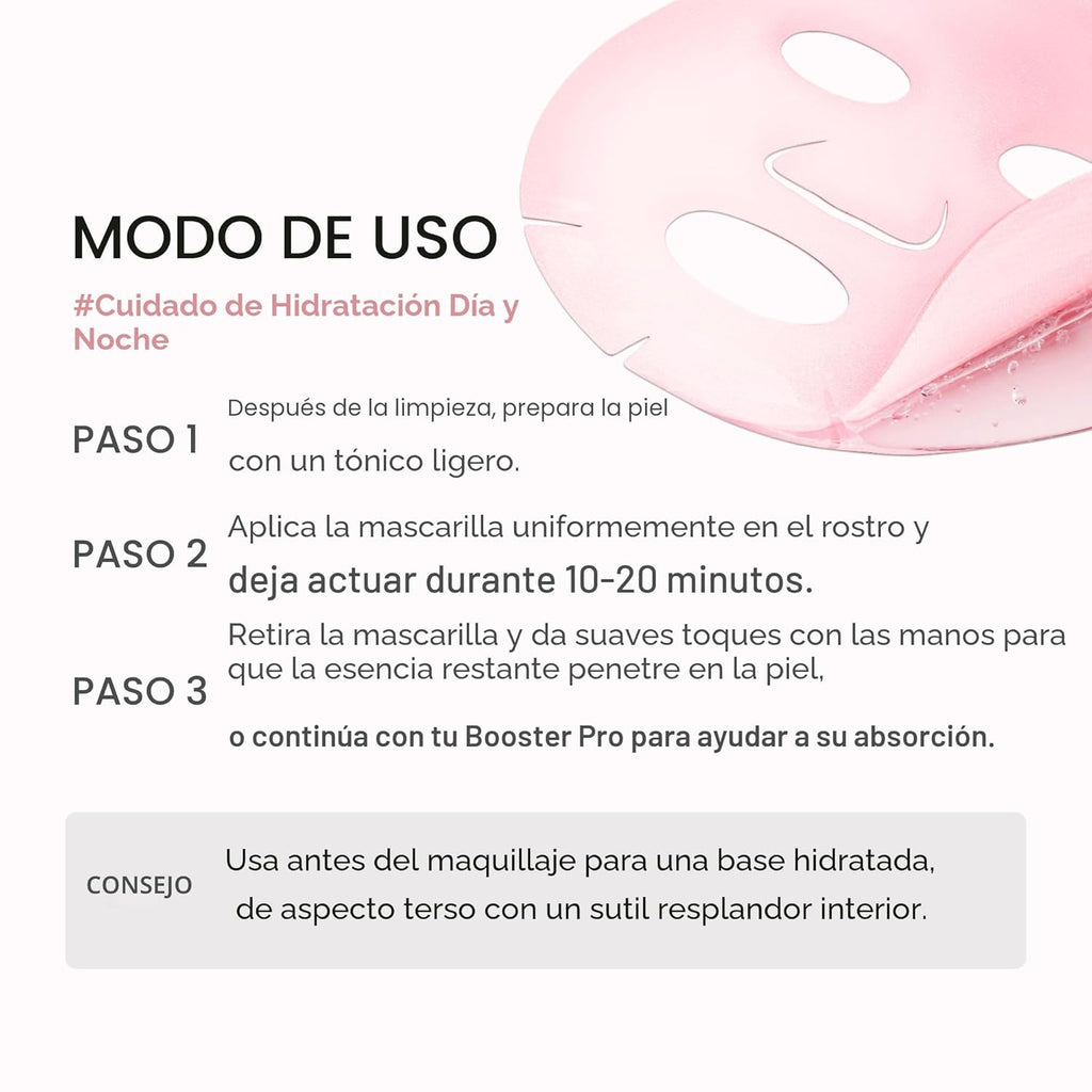 Mascarilla medicube infusión de suero PDRN con salmón