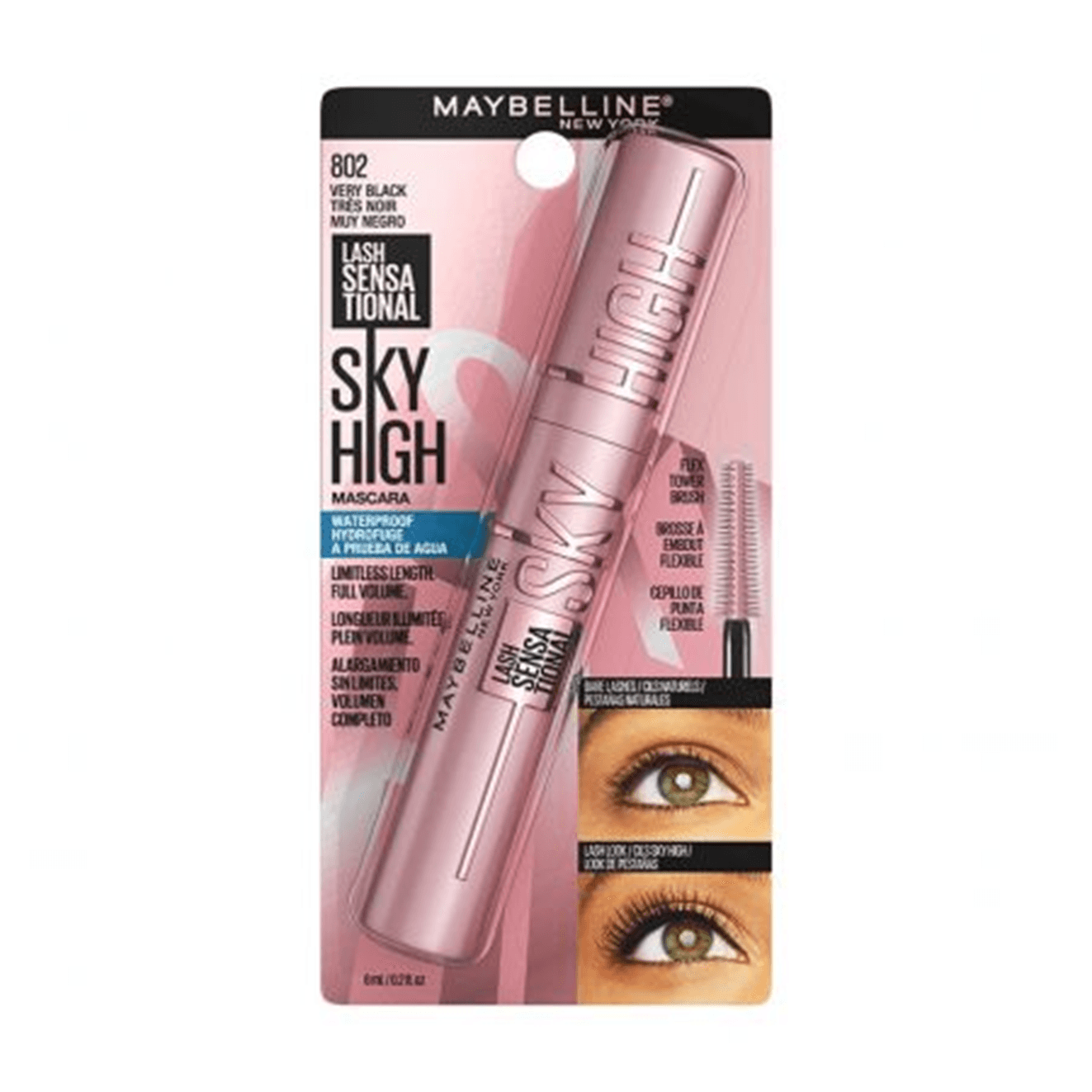 Maybelline Máscara Lash Sensational Waterproof