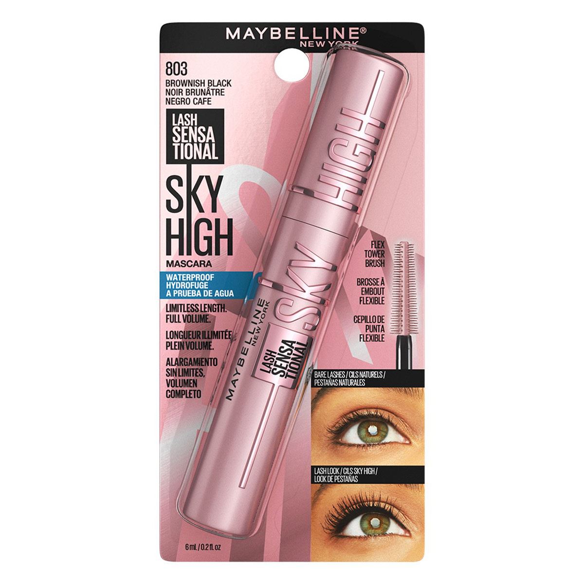 Maybelline Máscara Lash Sensational Waterproof