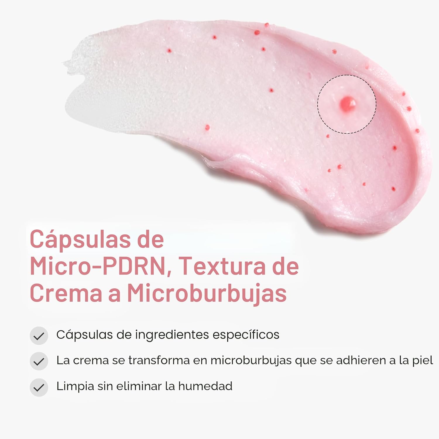 Medicube Limpiador facial PDRN Pink Glutathione Capsule