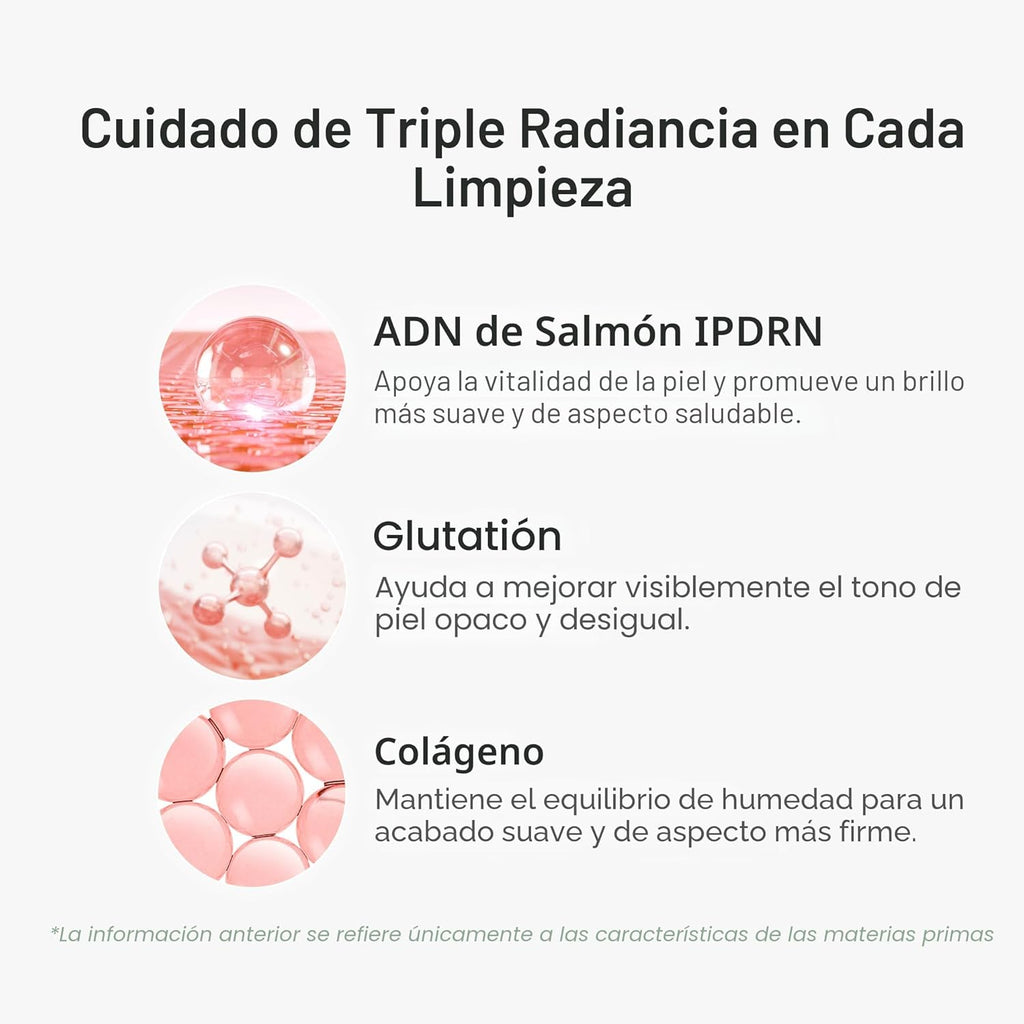 Medicube Limpiador facial PDRN Pink Glutathione Capsule