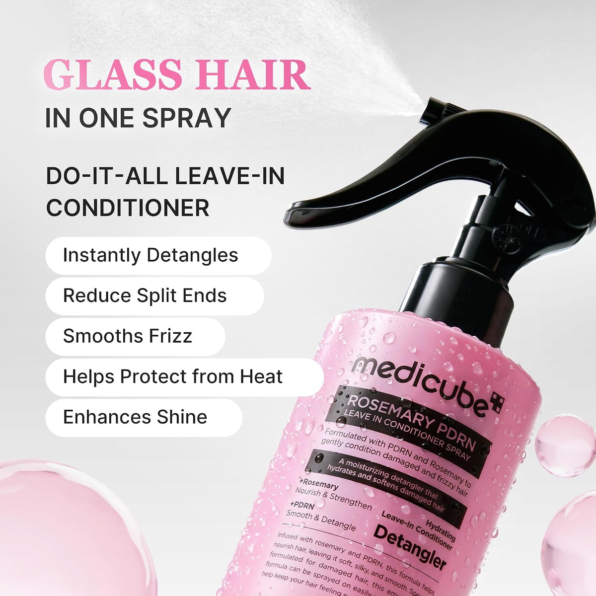 Medicube Rosemary PDRN Leave-In Conditioner Spray