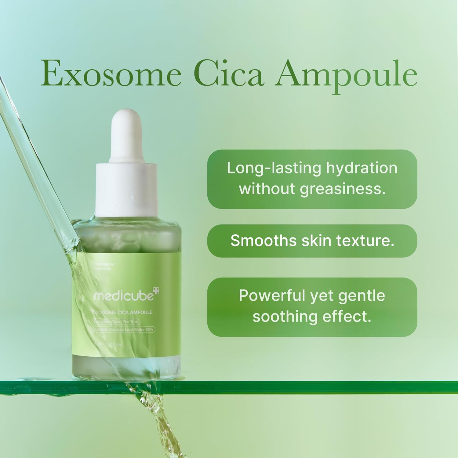 Serum Exosome Cica Ampoule piel sensible Medicube