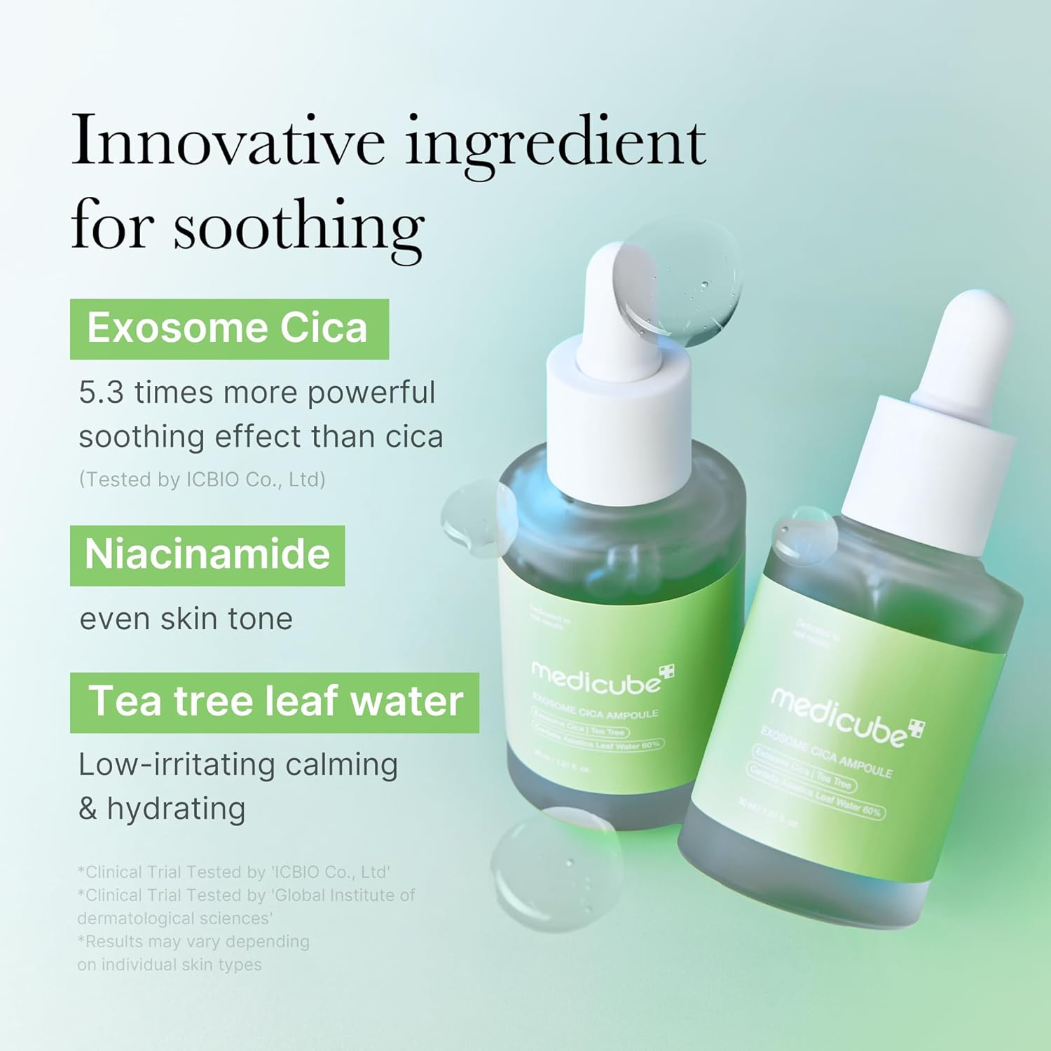 Serum Exosome Cica Ampoule piel sensible Medicube