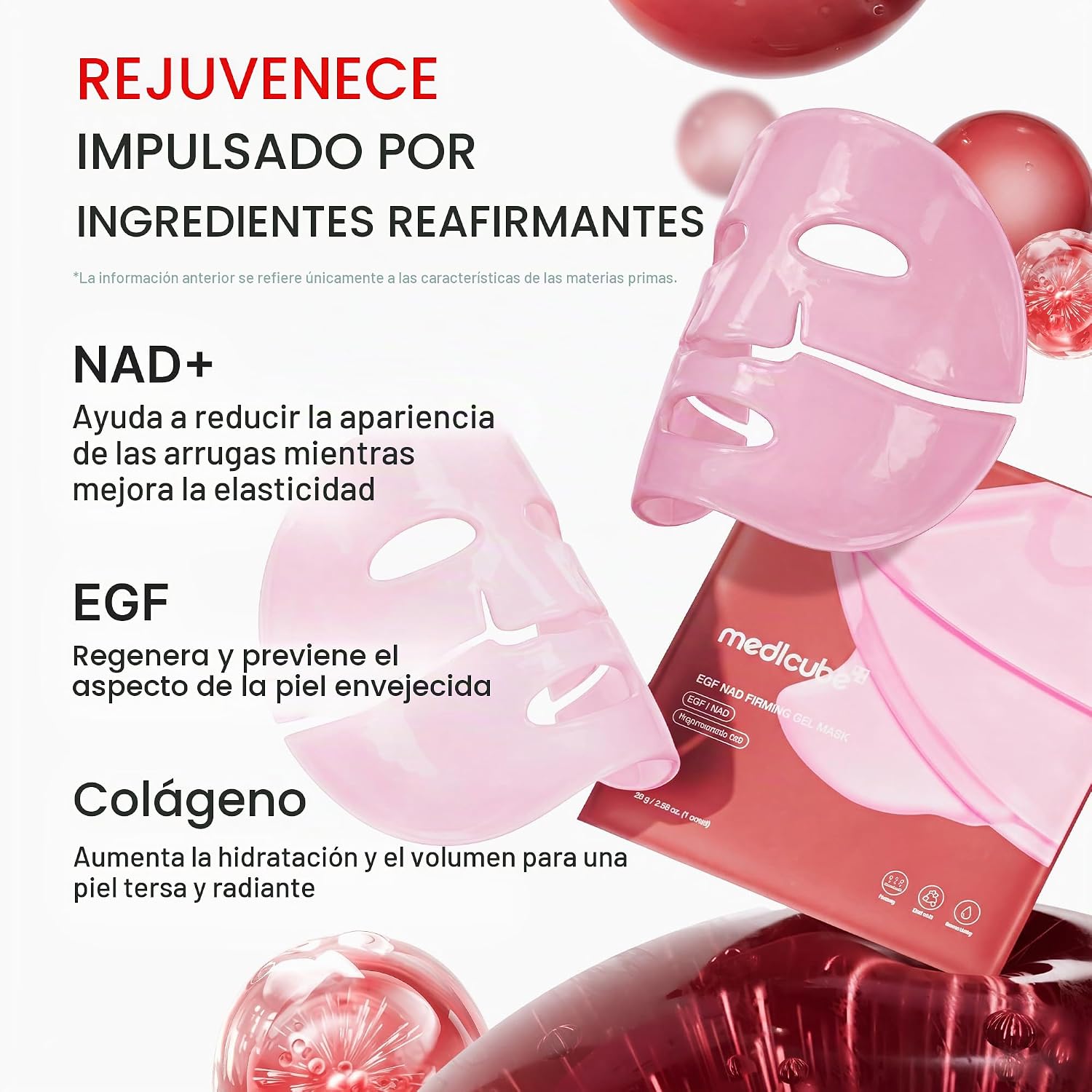 Medicube mascarilla hidrogel EGF +NAD