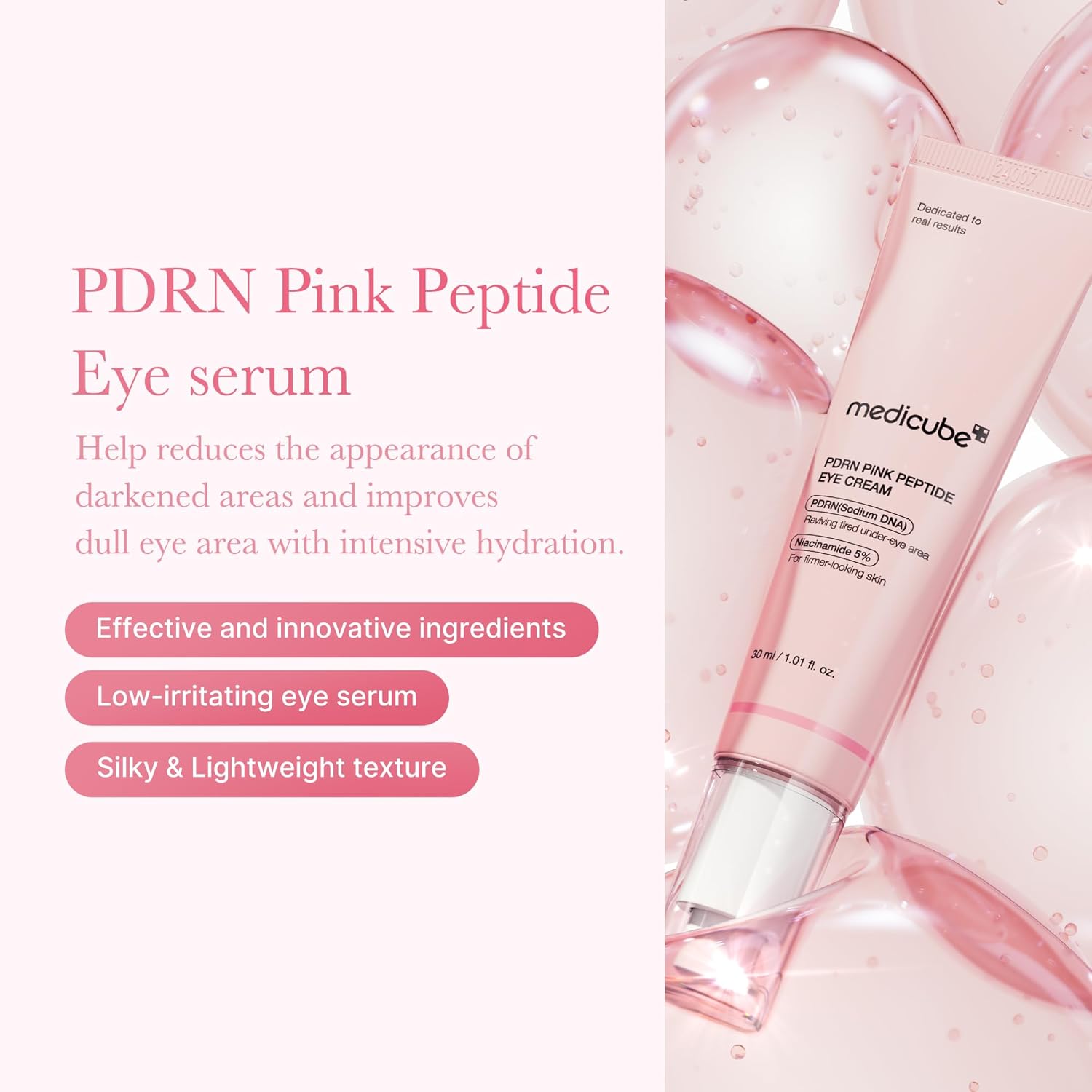 Contorno De Ojos Pink Peptide Eye Cream Medicube