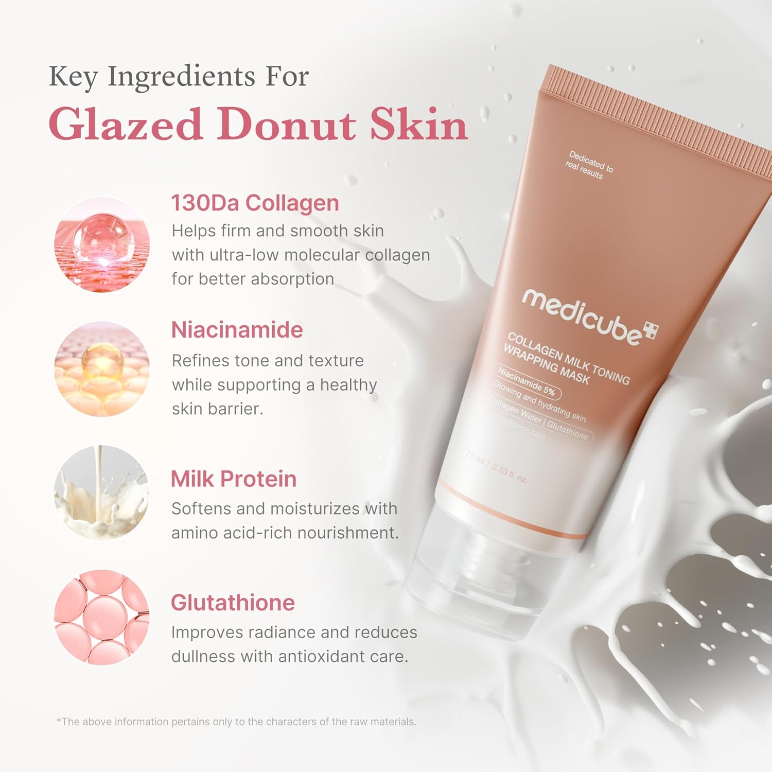 Mascarilla Milk Toning Wrapping Mask Medicube
