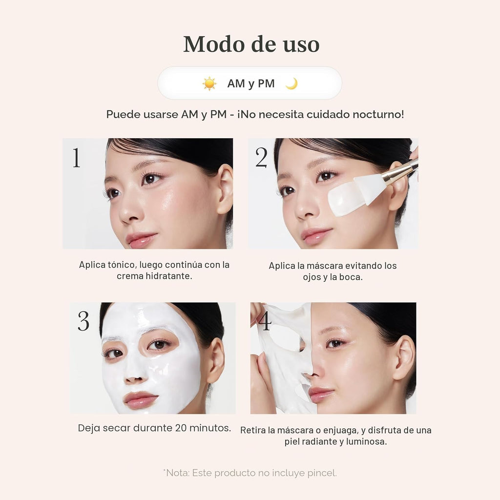 Mascarilla Milk Toning Wrapping Mask Medicube