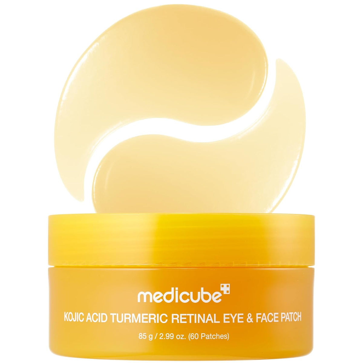 Medicube Kojic Acid Turmeric Retinal parches hidrogel ojos