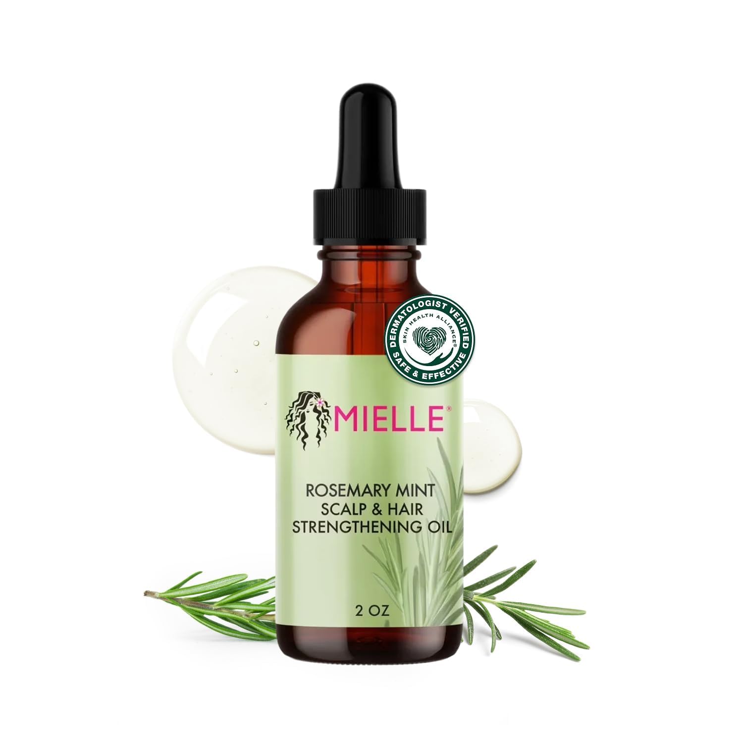 Mielle Organics Rosemary Mint aceite capilar