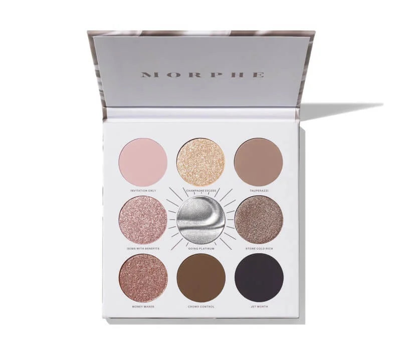 Morphe Rich & Foiled Paleta Going Platinum