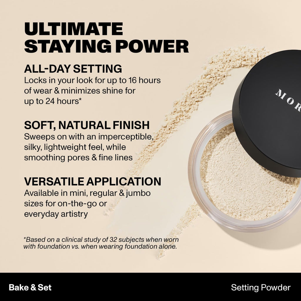 Morphe Mini bake & set translúcido 2.6gr