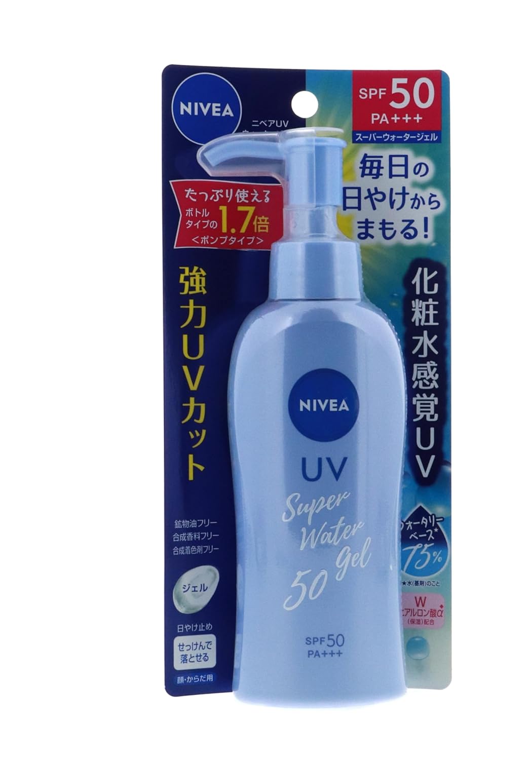 Nivea Water Gel Spf 50 140Gr