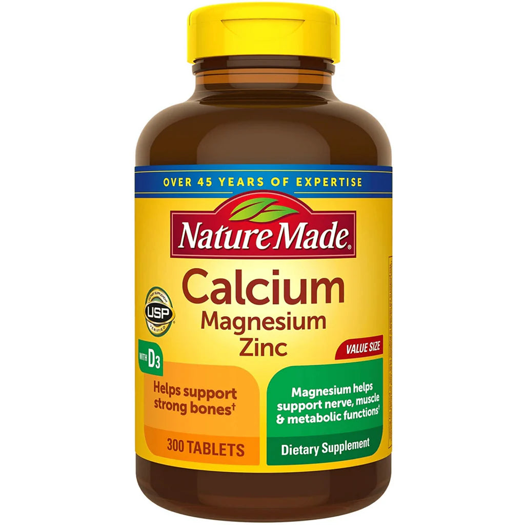 Nature Made Calcium Magnesium 300 tabletas