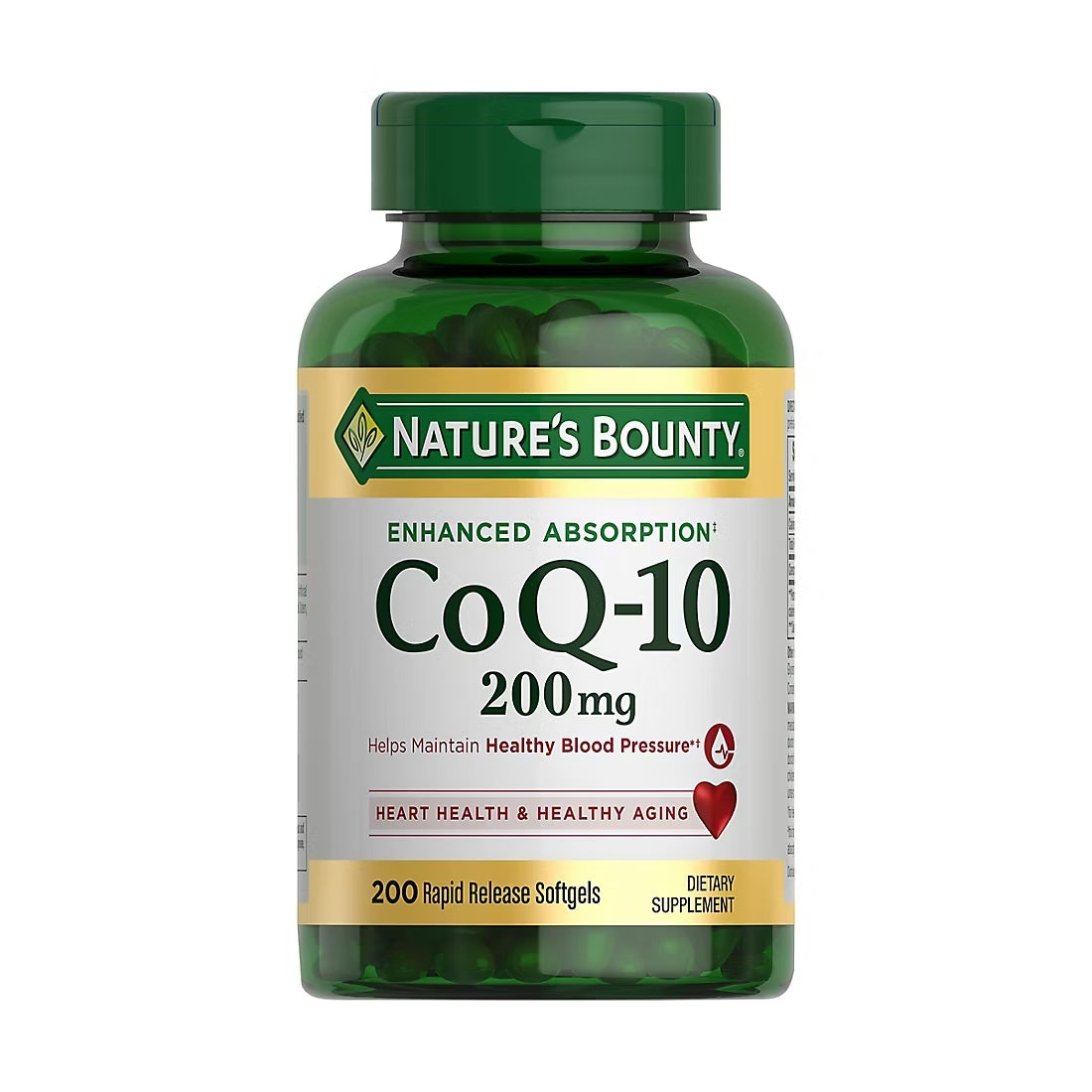 Suplemento CoQ-10 Nature´s Bounty 200 cápsulas