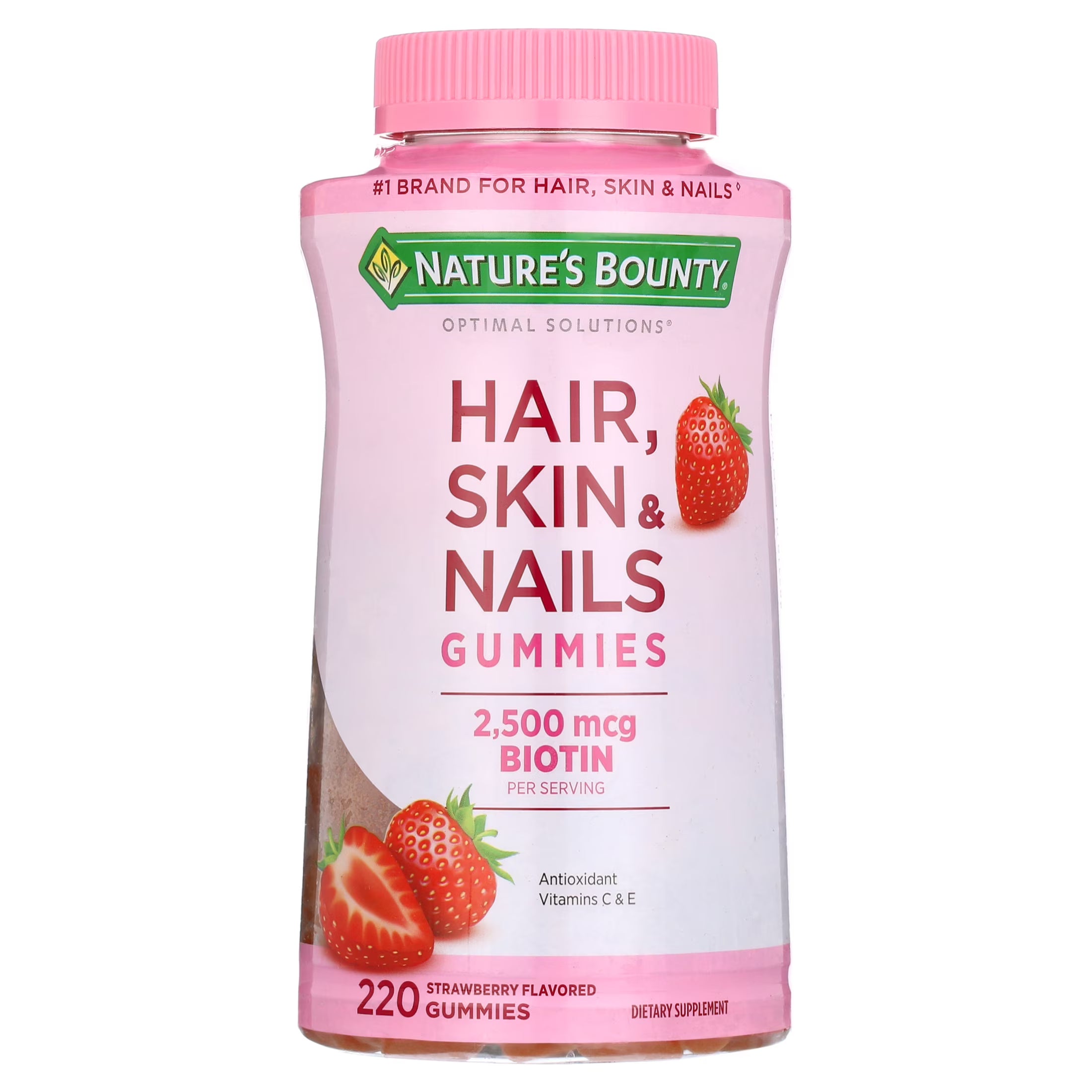 Gomas Nature’s Bounty Hair, Skin & Nails Biotina 2500 mcg