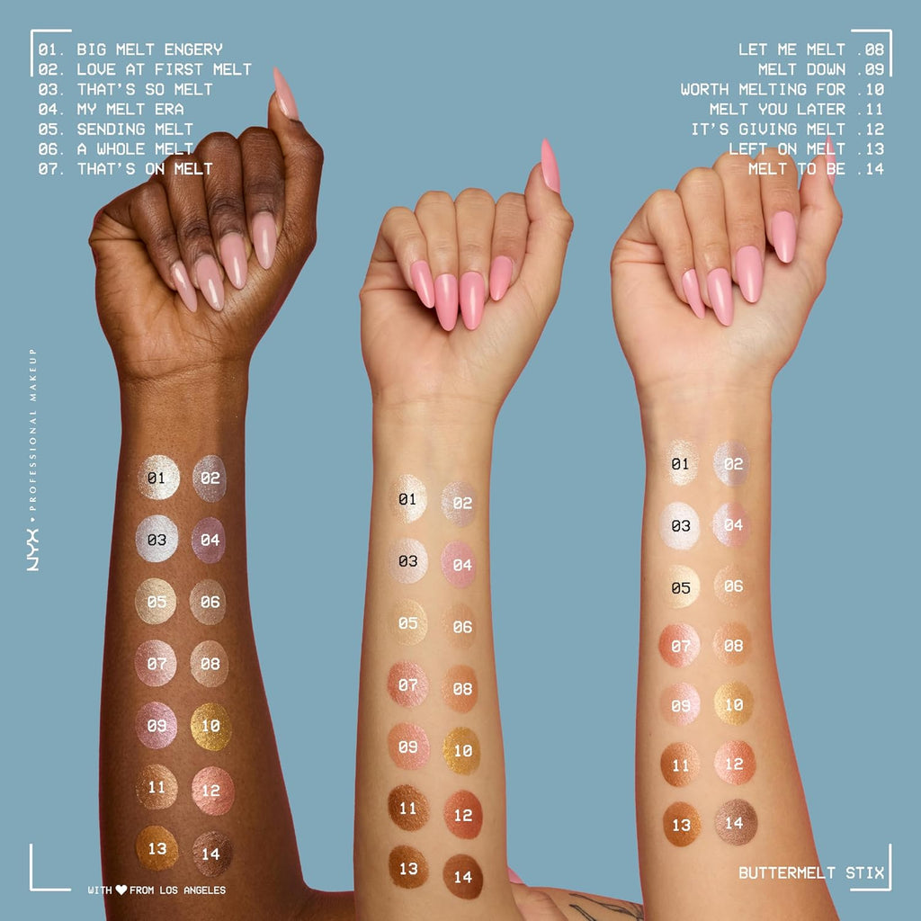 Nyx Iluminador Barra Buttermelt Glaze Stix