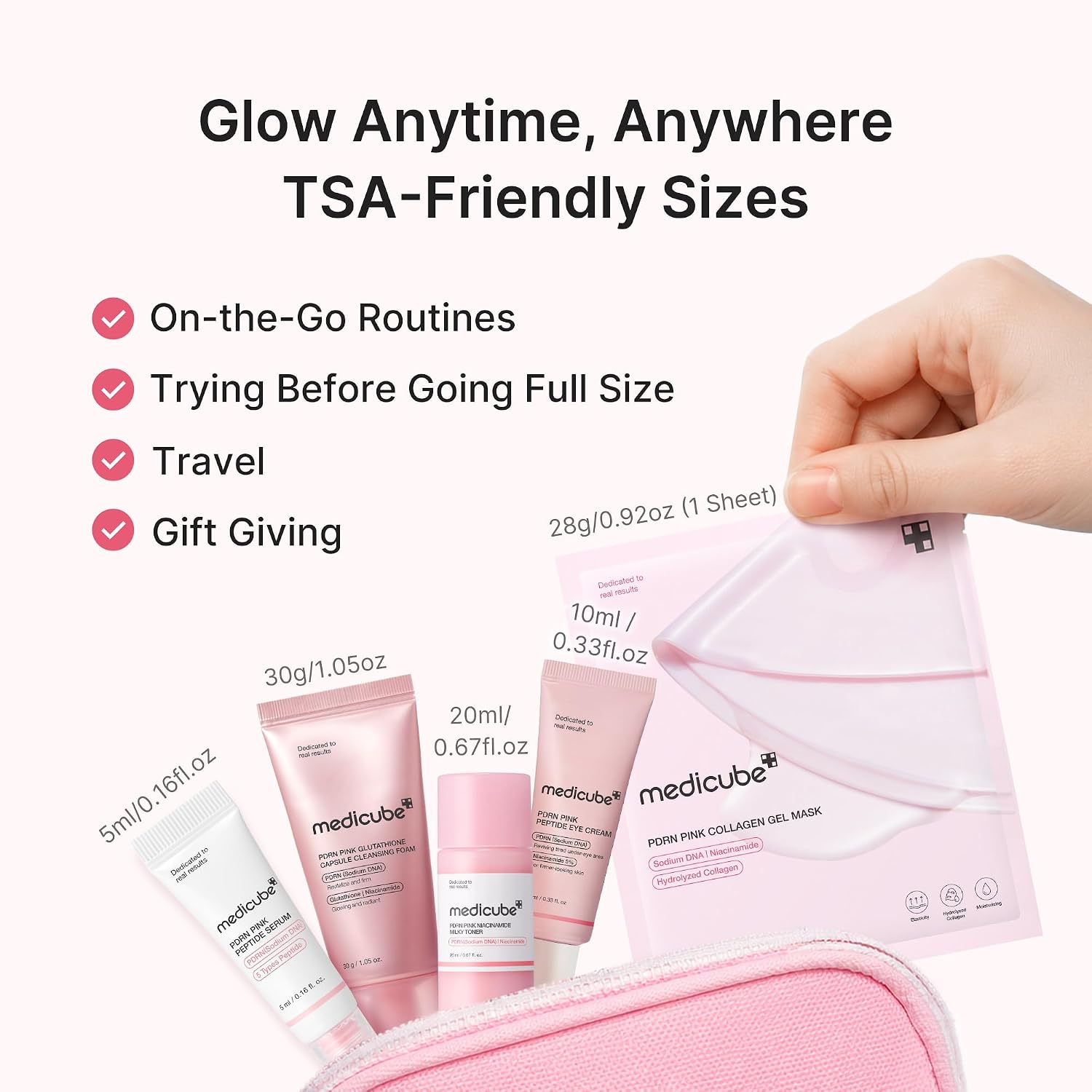 Set Medicube Glow Essencial Kit