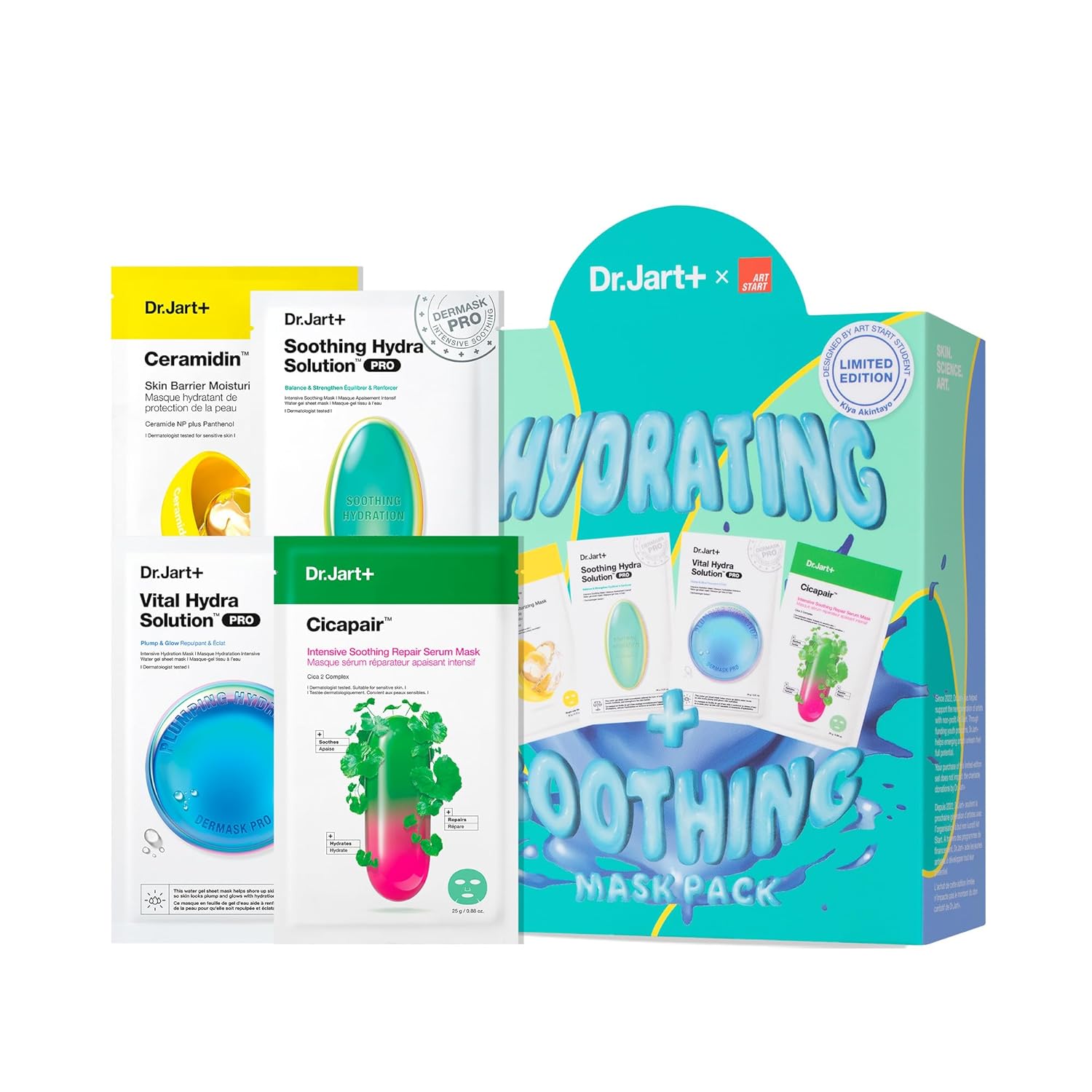 Mascarillas Faciales Dr.jart+ Pack Surtido Alta Hidratación