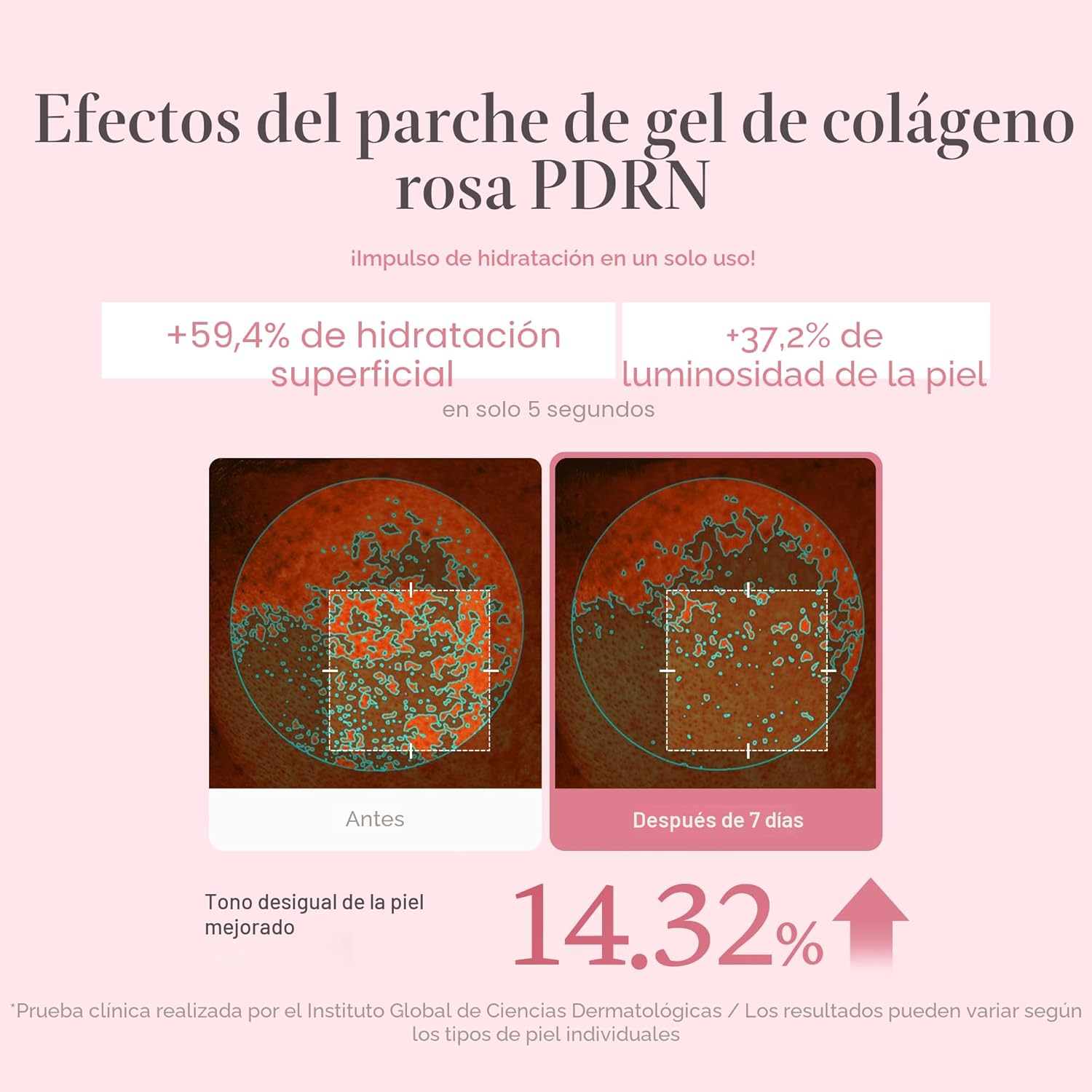 Medicube almohadillas de tóner Salmon DNA PDRN Pink Collagen Jelly Pad