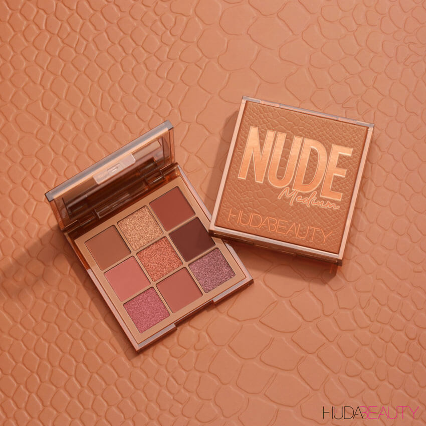 Paleta Huda Beauty Nude Medium