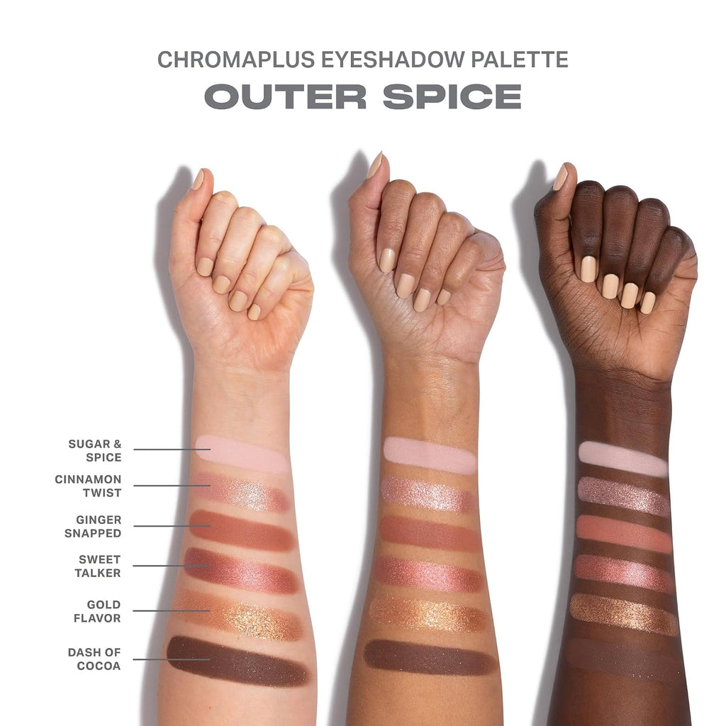 Paleta sombras Morphe Chroma Plus Outer Spice