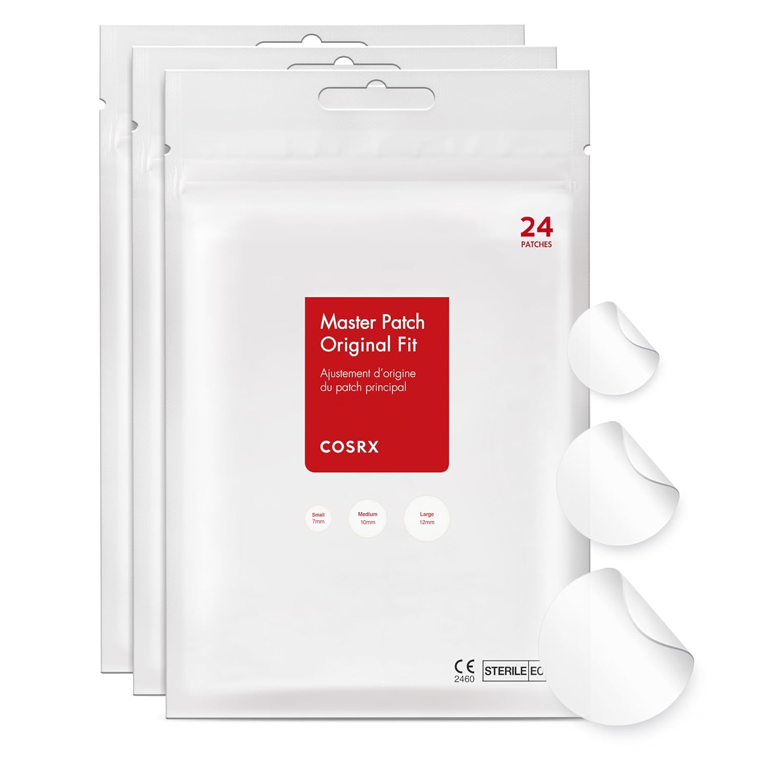 Parches para acné Cosrx Set x 3 Und