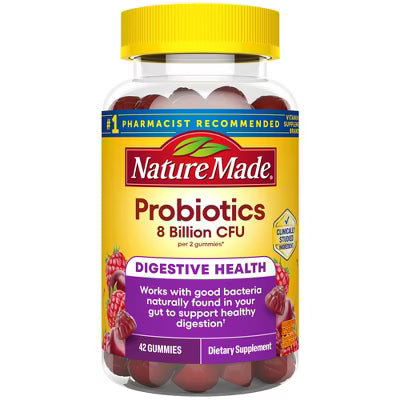 Gomas probióticas digestivas Nature Made Ultra Strength