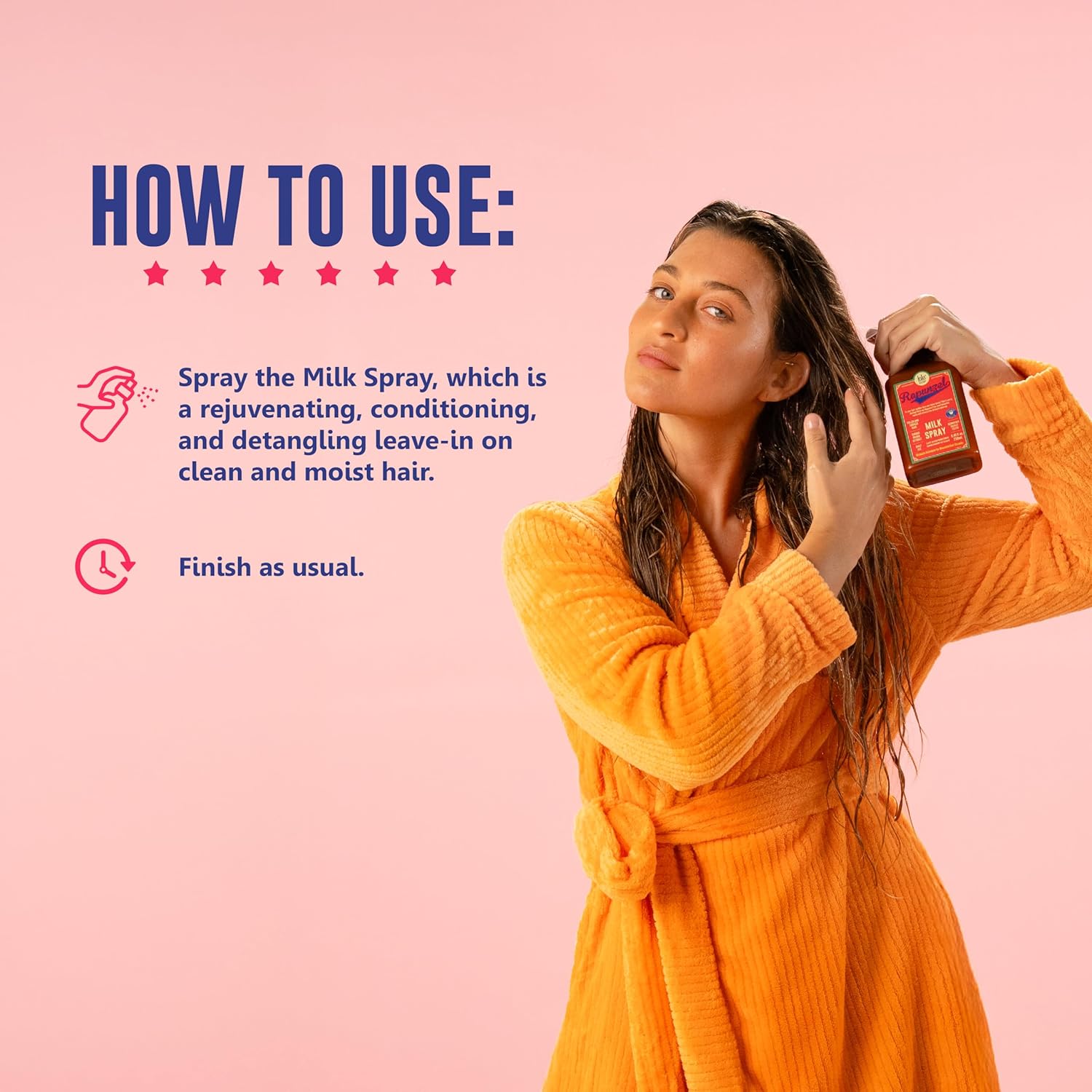 Acondicionador Rapunzel Spray Milk 250ml