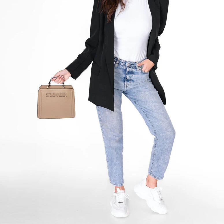 Steve Madden Satchel Crossbody Nude