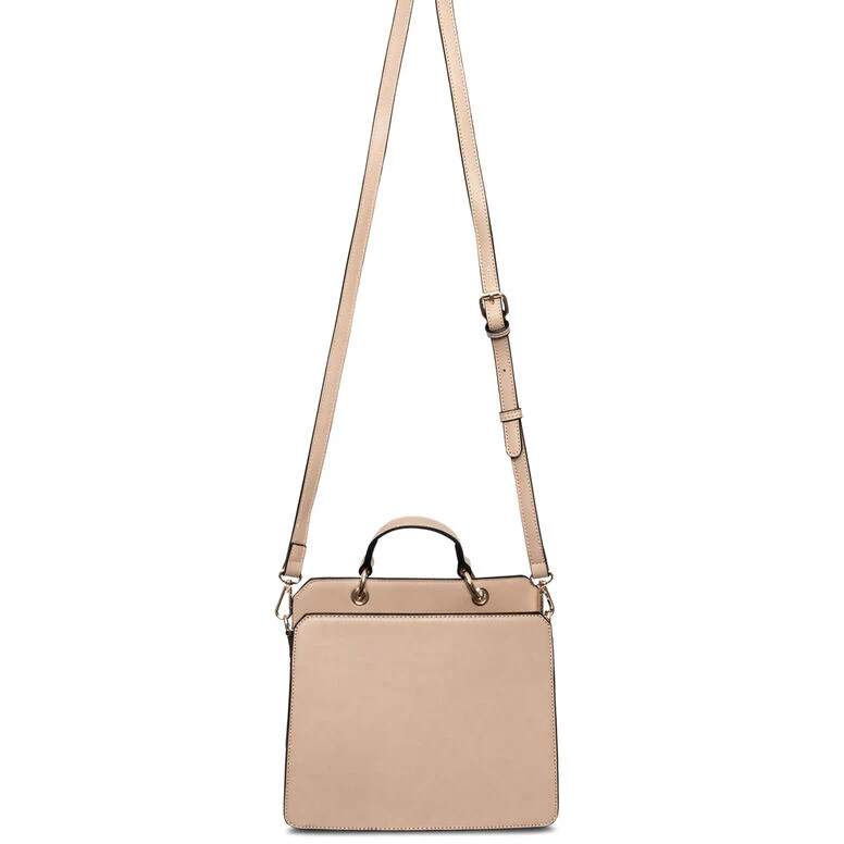 Steve Madden Satchel Crossbody Nude