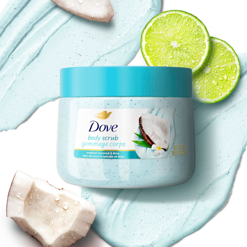 Dove Exfoliante Corporal coco tropical y lima