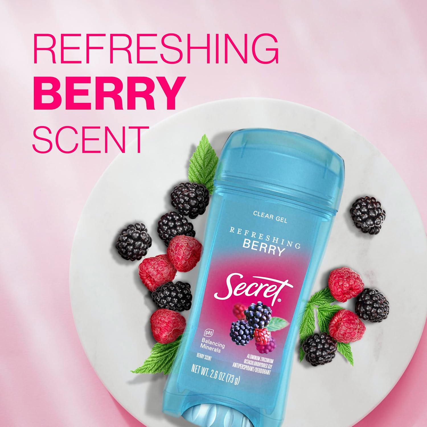 Desodorante Secret Clear gel Berries