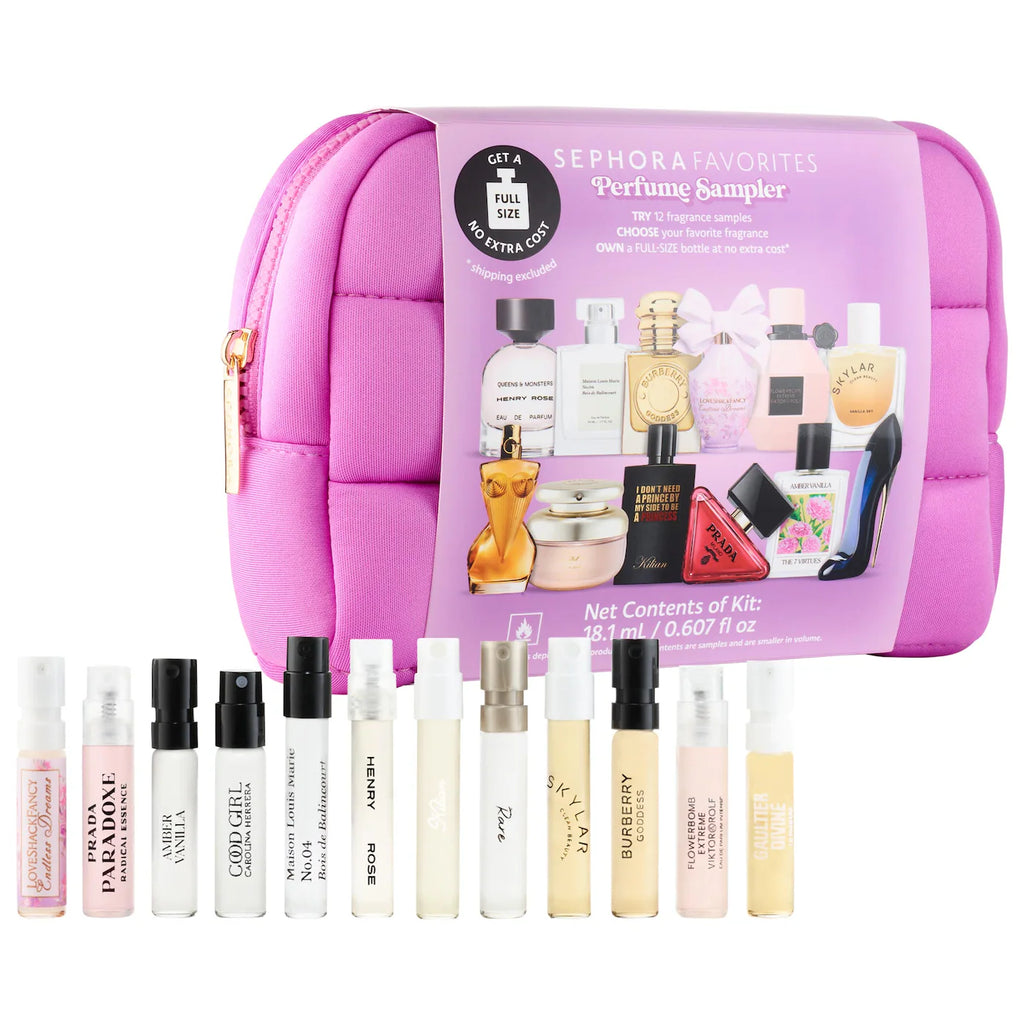 Sephora Perfume Sampler Set with Floral & Vanilla